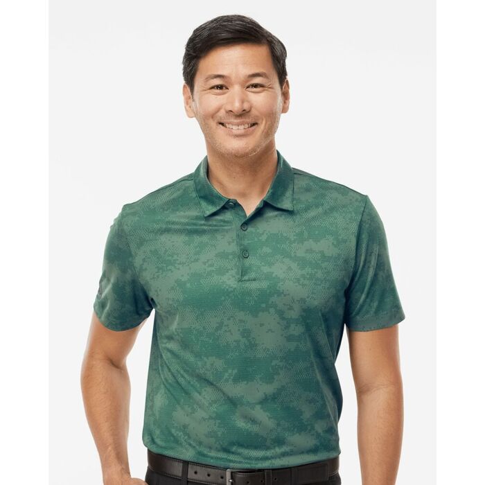 Men's All Over Camo Print Polo Thumbnail