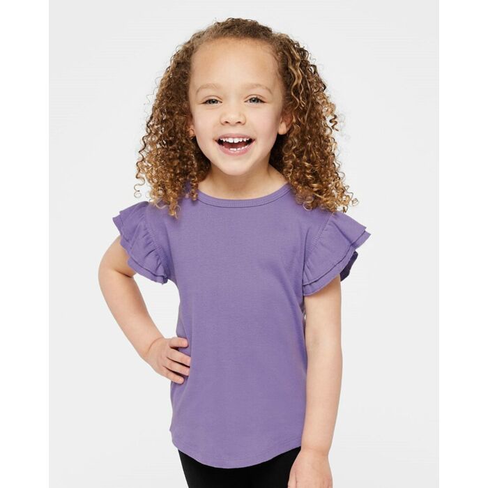 Toddler Flutter Sleeve Tee Thumbnail