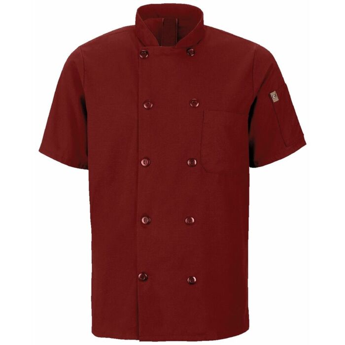 Mimix™ Short Sleeve Chef Coat with OilBlok Thumbnail