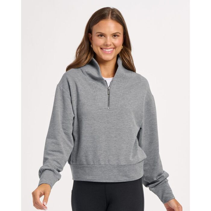 Women's Dream Crop Fleece Quarter-Zip Thumbnail