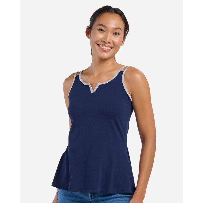 Women's Split Shoulder Tank Top Thumbnail
