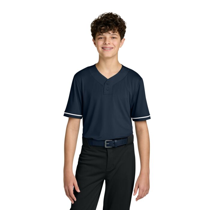 Youth Select 2 Button Baseball Jersey Thumbnail