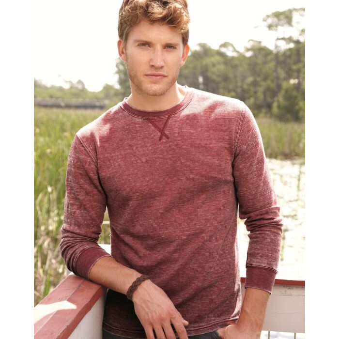 Vintage Zen Thermal Long Sleeve T-Shirt Thumbnail