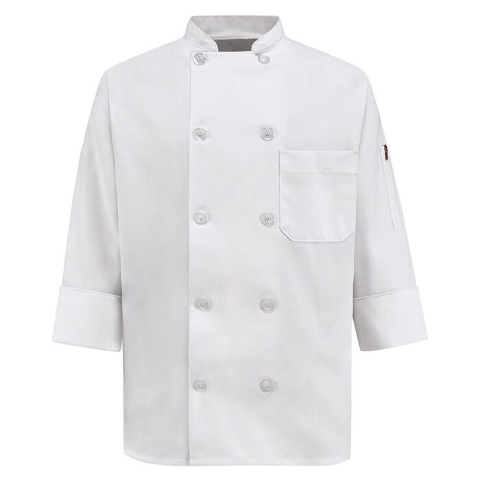 Chef Designs Women's Ten Button Chef Coat 0401 Women's Ten Button Chef Coat Thumbnail