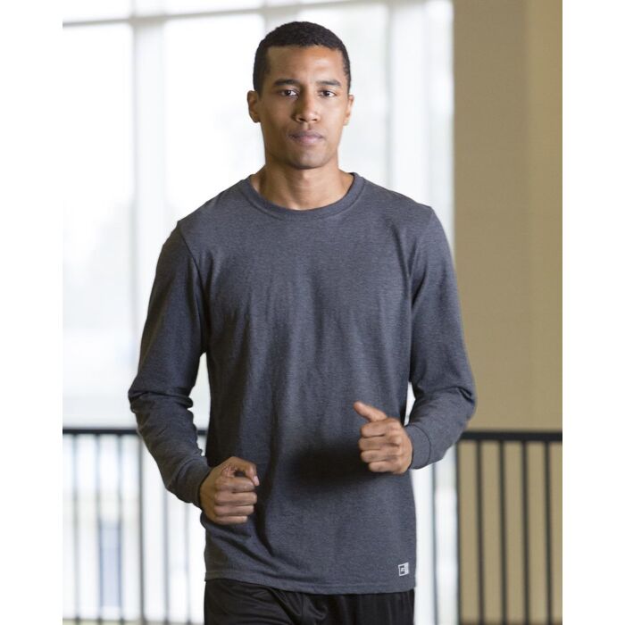 Unisex Dri Power® CVC Performance Long Sleeve T-Shirt Thumbnail