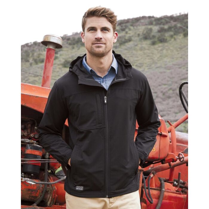 Men's Apex Soft Shell Hooded Jacket Thumbnail