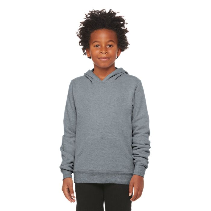 Bella + Canvas Youth Sponge Fleece Pullover Hoodie BC3719Y Youth Sponge Fleece Pullover Hoodie Thumbnail