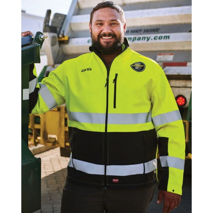 Hi-Visibility Soft Shell Jacket Thumbnail