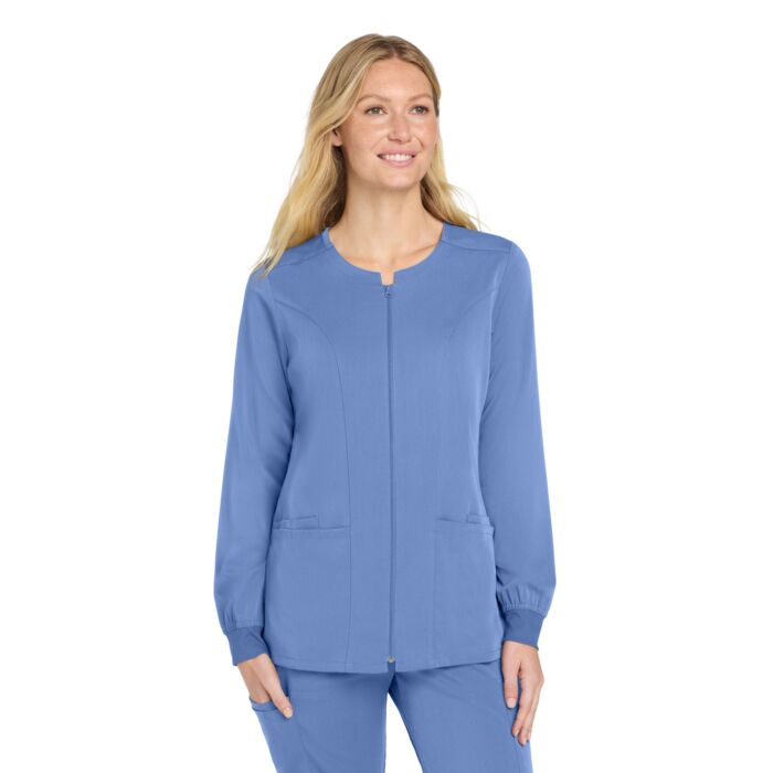 Women's Premiere Flex ™ Full Zip Scrub Jacket Thumbnail