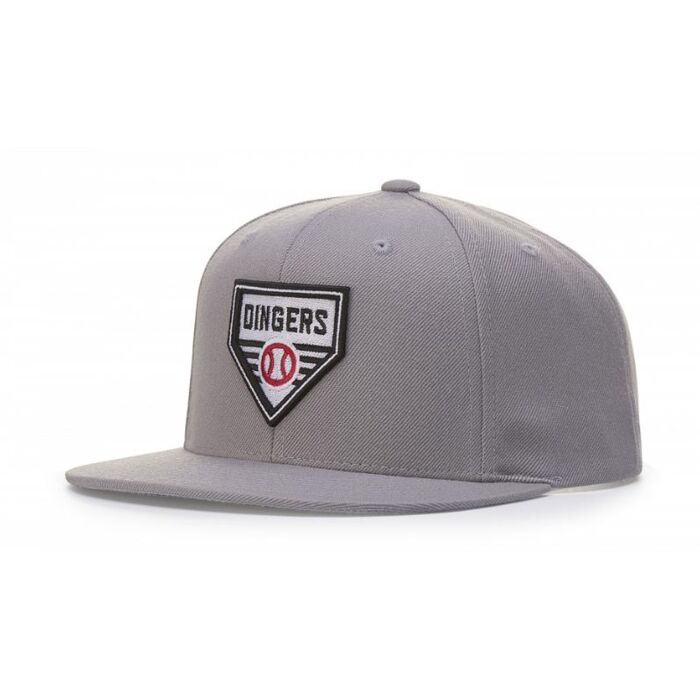WOOL BLEND HEATHER SNAPBACK CAP Thumbnail