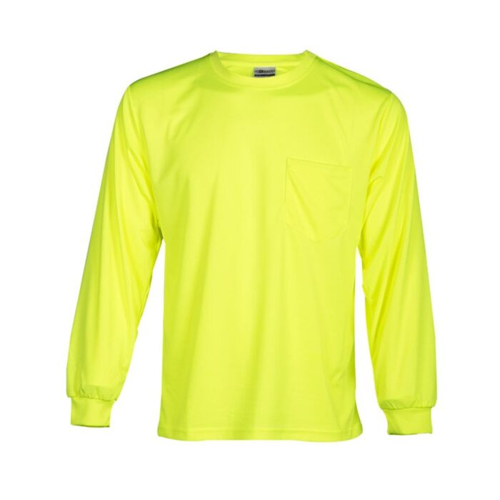 Microfiber Polyester Long Sleeve T-Shirt Thumbnail
