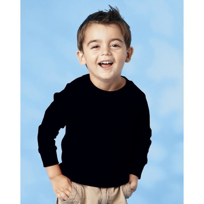 Toddler Long Sleeve Cotton Jersey Tee Thumbnail
