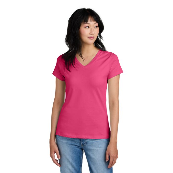 Ladies Perfect Weight ® V Neck Tee Thumbnail