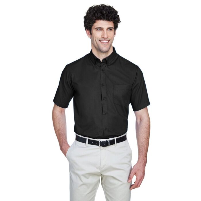 Tall Optimum Short Sleeve Twill Dress Shirt Thumbnail