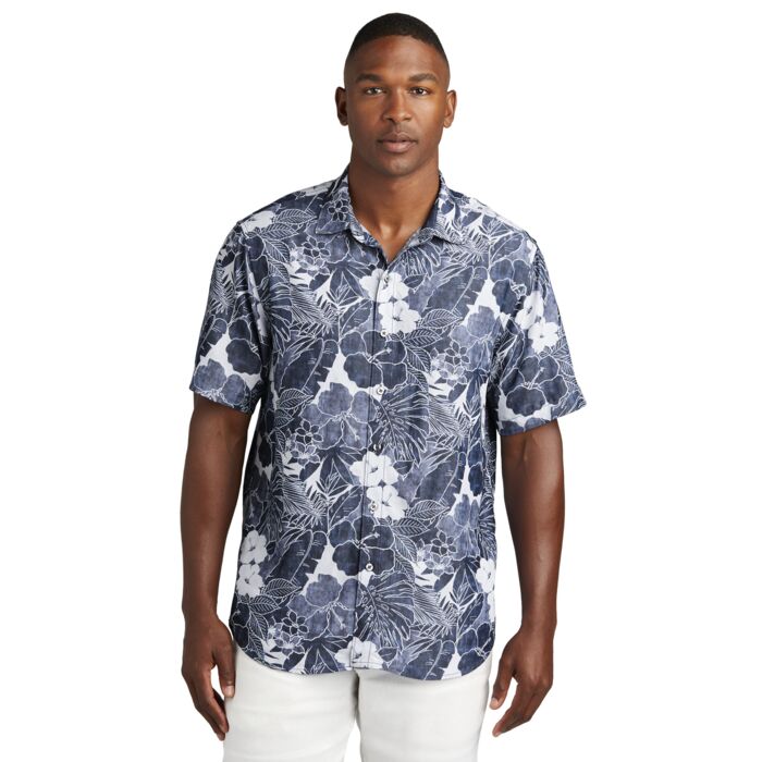 Coconut Point Playa Flora Short Sleeve Shirt Thumbnail