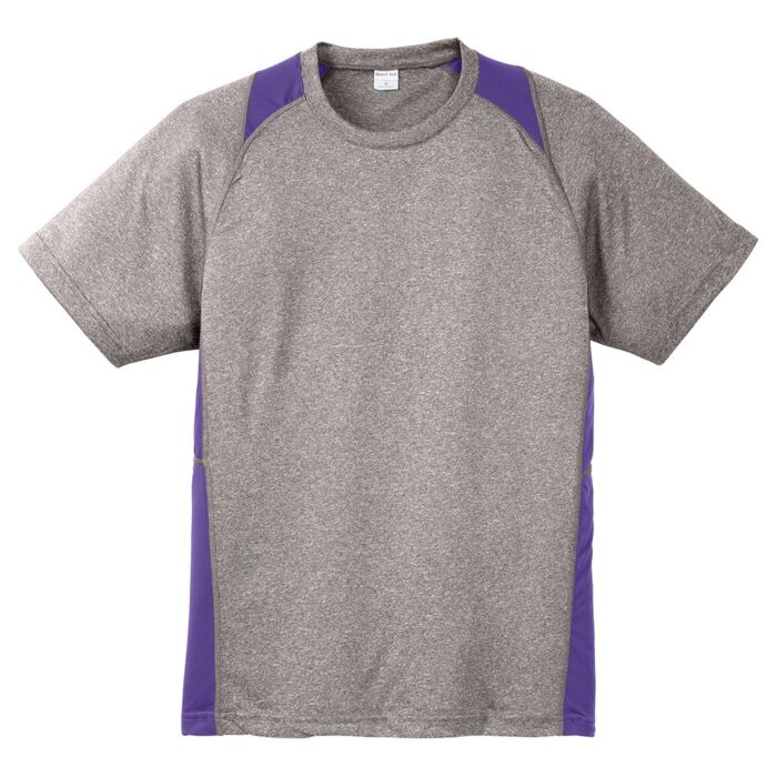Heather Colorblock Performance Tee Thumbnail