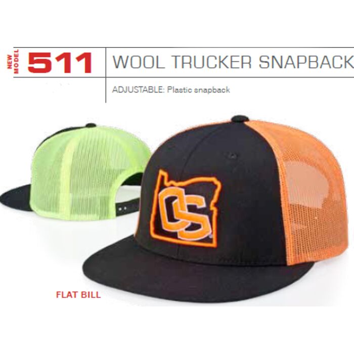 Wool Trucker Snapback Thumbnail