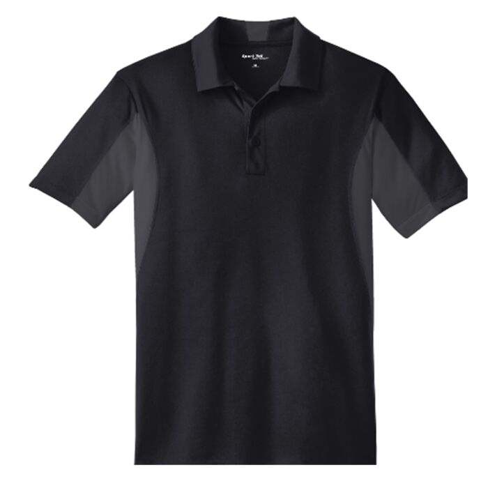Sport Tek Side Blocked Micropique Sport Wick ® Polo ST655-W Side Blocked Micropique Sport Wick ® Polo Thumbnail