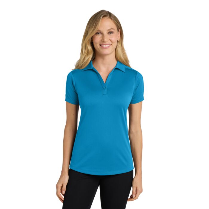 Port Authority Ladies Diamond Jacquard Polo L569-W Ladies Diamond Jacquard Polo Thumbnail