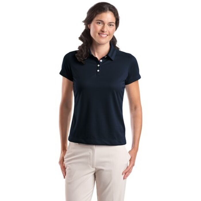 Golf Ladies Dri FIT Pebble Texture Polo Thumbnail