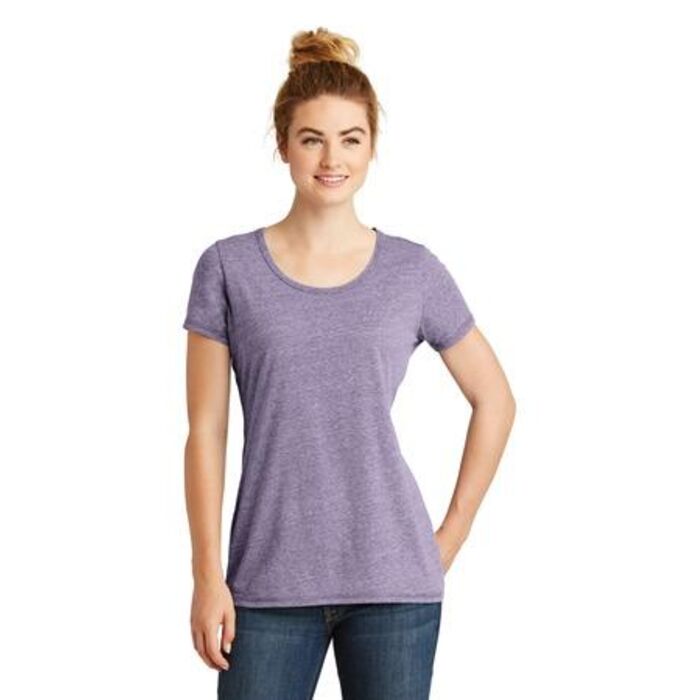 NEW ERA ® Ladies Tri Blend Performance Scoop Tee Thumbnail