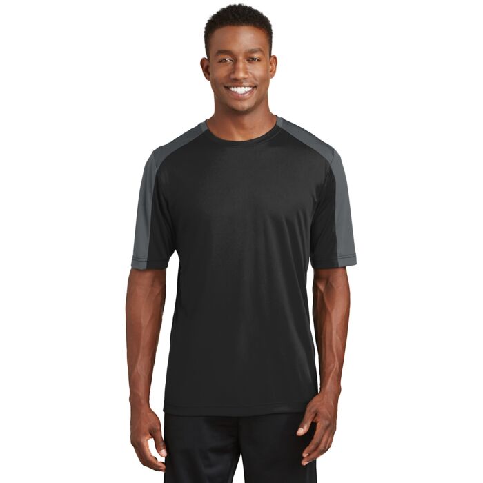 PosiCharge ® Competitor ™ Sleeve Blocked Tee Thumbnail
