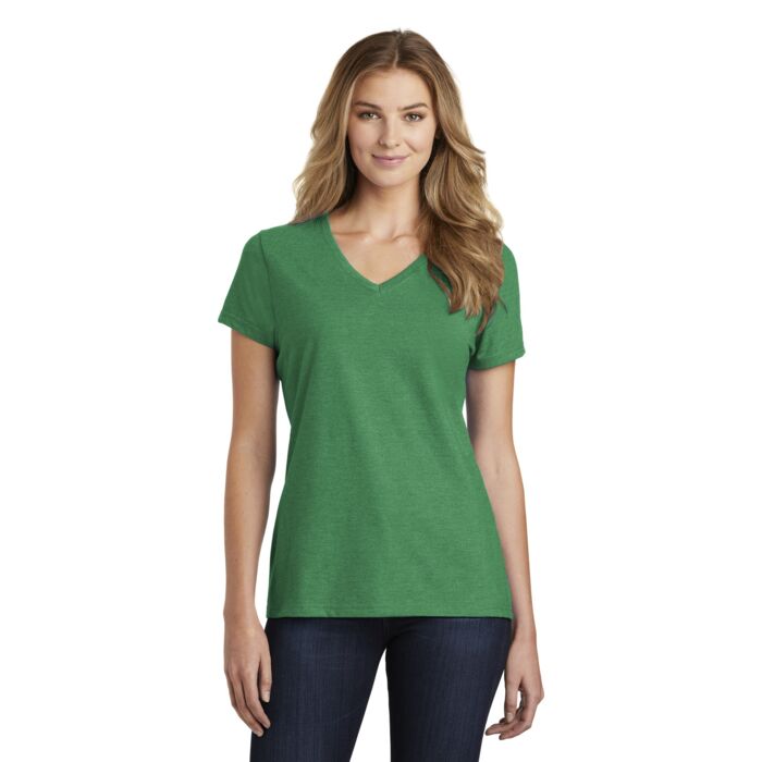 ® Ladies Fan Favorite ™ Blend V Neck Tee Thumbnail