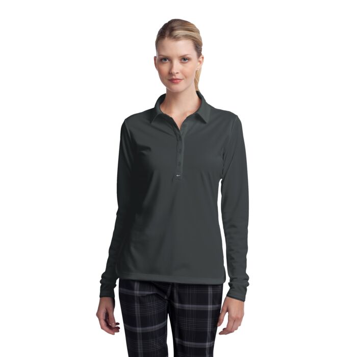 Ladies Long Sleeve Dri FIT Stretch Tech Polo Thumbnail
