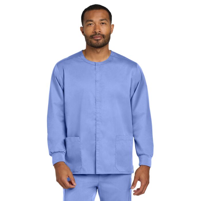 Unisex WorkFlex ™ Snap Front Scrub Jacket Thumbnail