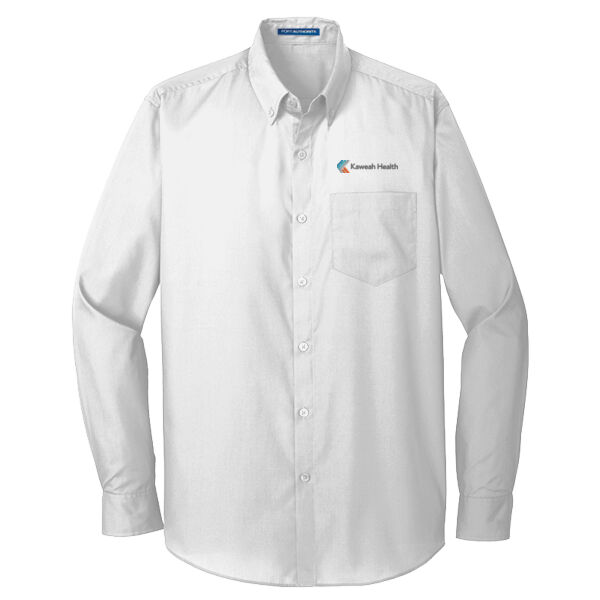 Port Authority Tall Long Sleeve Carefree Poplin Shirt  Thumbnail