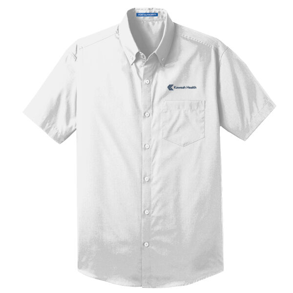 Port Authority Short Sleeve Carefree Poplin Shirt  Thumbnail