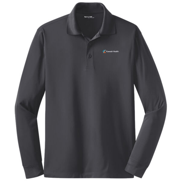 Sport-Tek Long Sleeve Micropique Sport-Wick Polo Thumbnail