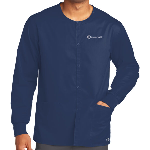 WonderWink Unisex WorkFlex Snap Front Scrub Jacket Thumbnail