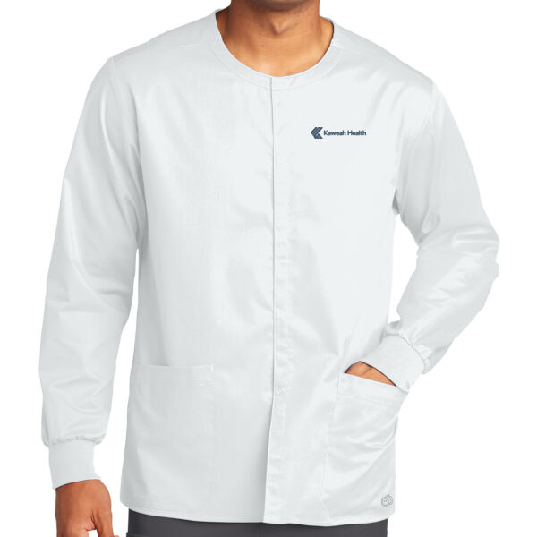 WonderWink Unisex WorkFlex Snap Front Scrub Jacket Thumbnail