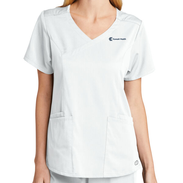 WonderWink Women's Premiere Flex Mock Wrap Top Thumbnail