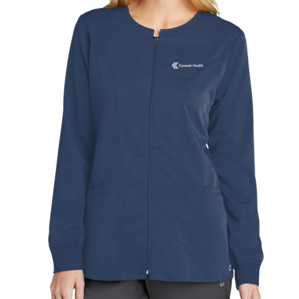 WonderWink Women's Premiere Flex Full-Zip Scrub Jacket Thumbnail