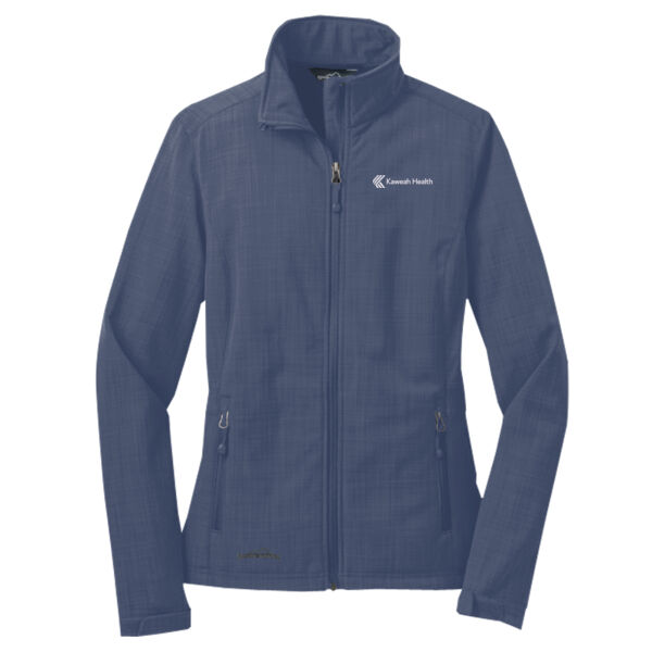 Eddie Bauer® Ladies Shaded Crosshatch Soft Shell Jacket Thumbnail