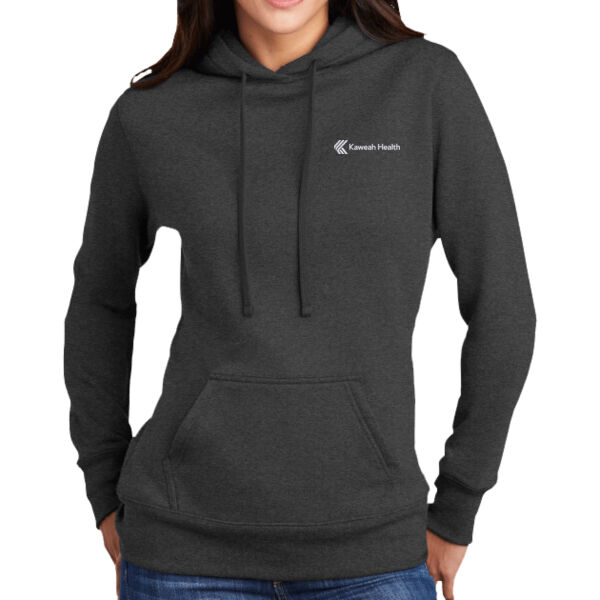 Port & Company ® Ladies Core Fleece Pullover Hooded Sweatshir Thumbnail
