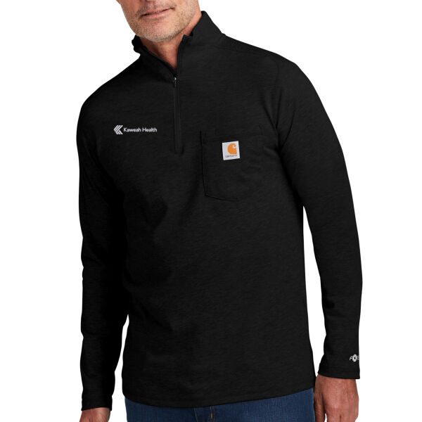 Carhartt Force® 1/4-Zip Long Sleeve T-Shirt Thumbnail
